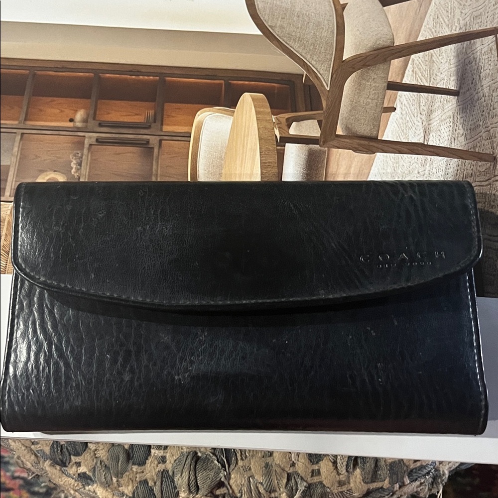 Coach Black Leather wallet